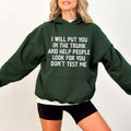 I Will Put You Trunk Funny Casual Street Fleece - Adult & Kids T-Shirts, Sweatshirts & Hoodies apparel design preview 1