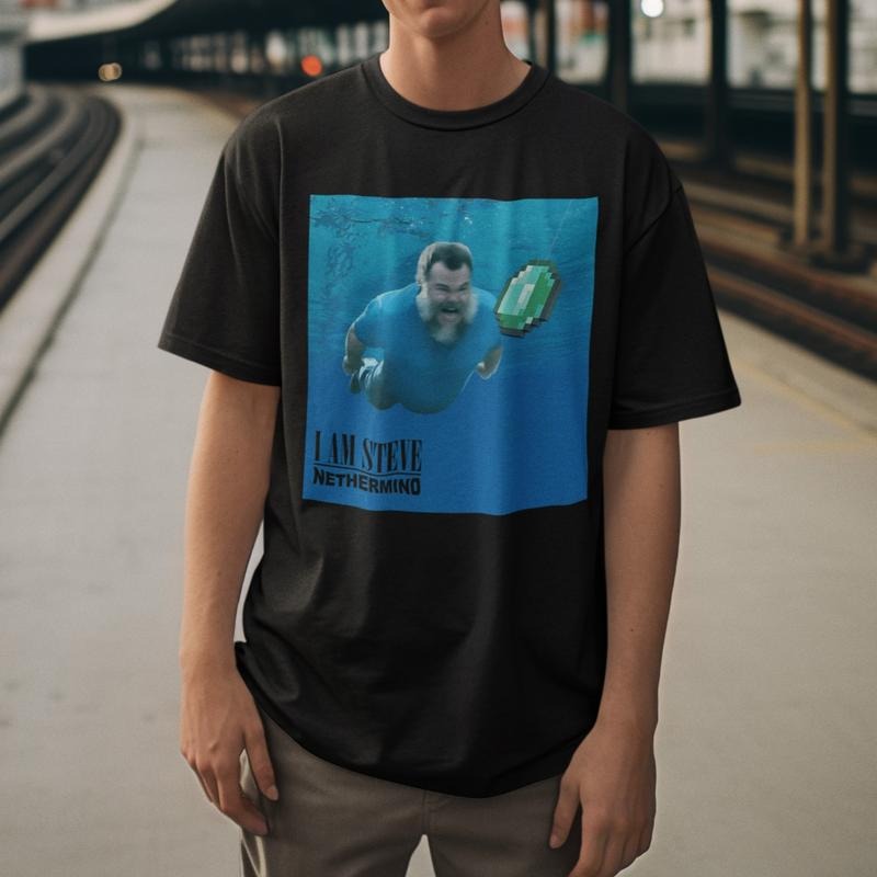 I Am Steve Nethermind Nevermlnd Movie - Adult & Kids T-Shirts, Sweatshirts & Hoodies apparel design preview 1