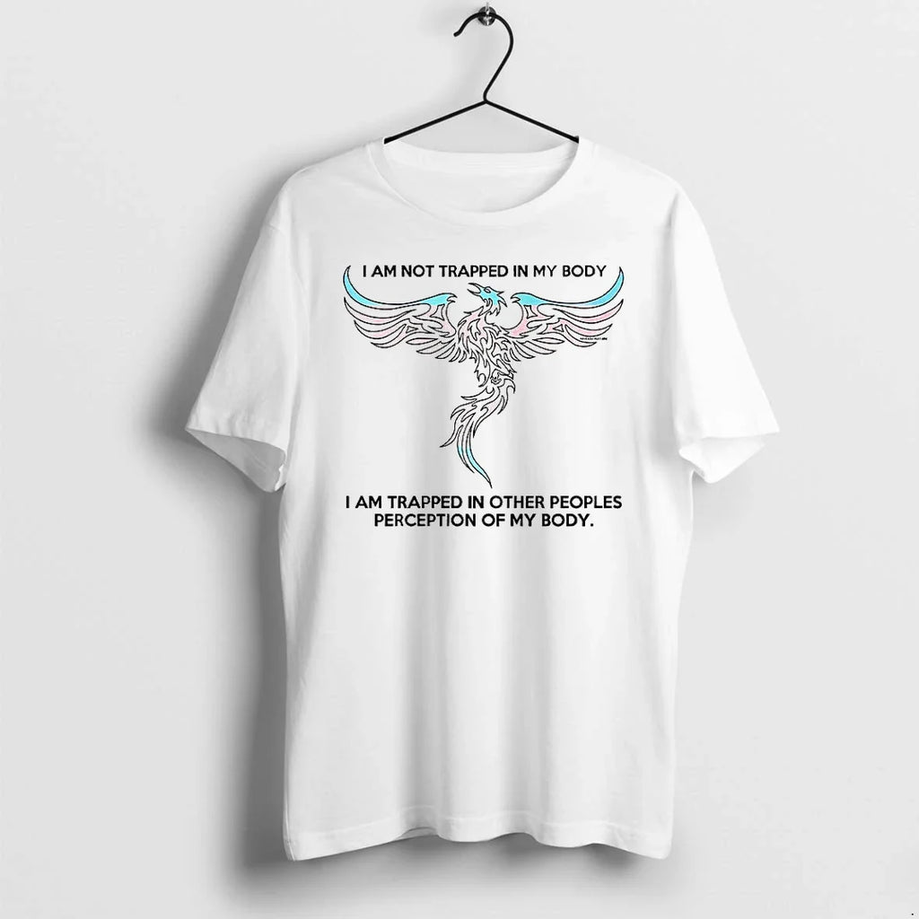 I Am Not Trapped In My Body Other Peoples Perception - Adult & Kids T-Shirts, Sweatshirts & Hoodies apparel design preview 1