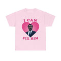 I Can Fix Him Mr. Milchick Severance Pink Heart - Adult & Kids T-Shirts, Sweatshirts & Hoodies apparel design preview 1