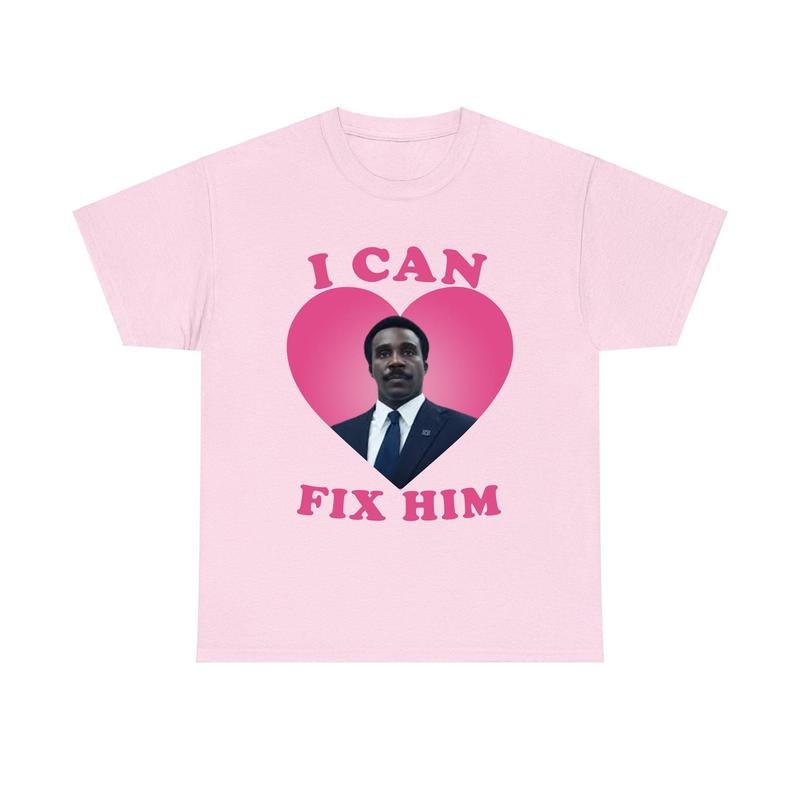 I Can Fix Him Mr. Milchick Severance Pink Heart - Adult & Kids T-Shirts, Sweatshirts & Hoodies apparel design preview 1