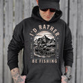 I'D Rather Be Fishing DTF Transfers THIS IS NOT - Adult & Kids T-Shirts, Sweatshirts & Hoodies apparel design preview 1
