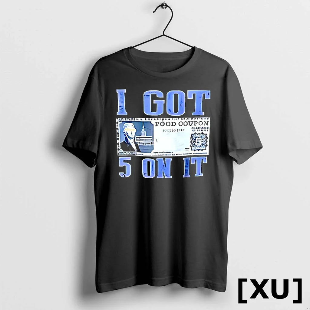 I Got 5 On It Dollar Sweater - Adult & Kids T-Shirts, Sweatshirts & Hoodies apparel design preview 1