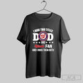 I Have Two Titles Dad And Nationals Fan Rock Them - Adult & Kids T-Shirts, Sweatshirts & Hoodies apparel design preview 1