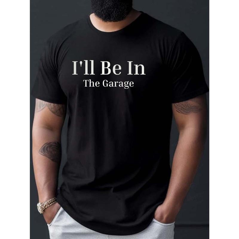 I'Ll Be Garage Print Casual Short Sleeve Summer Made - Adult & Kids T-Shirts, Sweatshirts & Hoodies apparel design preview 1
