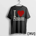 I Love Un Escalators And Teleprompters Anti Trump - Adult & Kids T-Shirts, Sweatshirts & Hoodies apparel design preview 1
