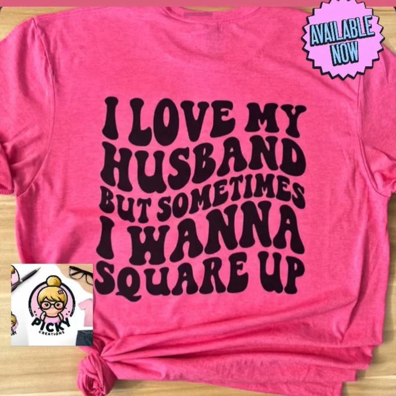 I Love My Husband Crew Neck - Adult & Kids T-Shirts, Sweatshirts & Hoodies apparel design preview 1
