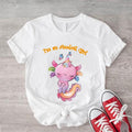 I'M Axolotl Girl Pink Salamander Lover Mexican - Adult & Kids T-Shirts, Sweatshirts & Hoodies apparel design preview 1