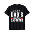 I'M My Dad'S Favorite Daughter Funny Made USA - Adult & Kids T-Shirts, Sweatshirts & Hoodies apparel design preview 1