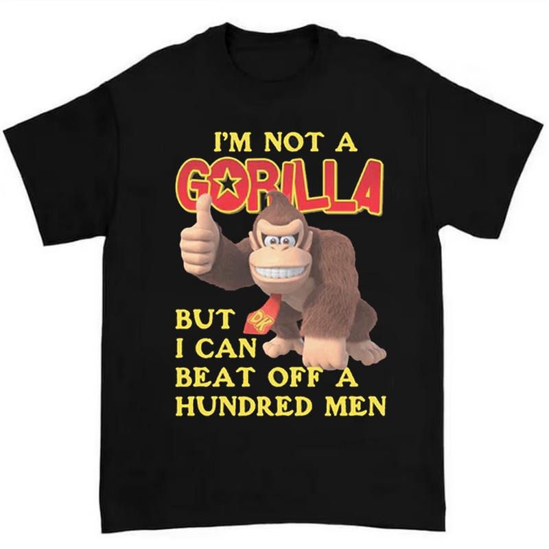 I'M Not Gorilla But I Can Beat Off Hundred Hilarious - Adult & Kids T-Shirts, Sweatshirts & Hoodies apparel design preview 1