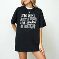 I'M Not Just Mom Also Bitch Skull Funny Mental Health - Adult & Kids T-Shirts, Sweatshirts & Hoodies apparel design preview 1