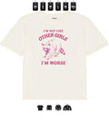 I'M Not Like Other Worse Heavy Taped Neck - Adult & Kids T-Shirts, Sweatshirts & Hoodies apparel design preview 1
