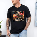 I'M Not Old Classic Car American Flag Retirement - Adult & Kids T-Shirts, Sweatshirts & Hoodies apparel design preview 1