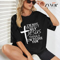 I'M Not Perfect But Jesus Thinks Pure Cotton Casual - Adult & Kids T-Shirts, Sweatshirts & Hoodies apparel design preview 1
