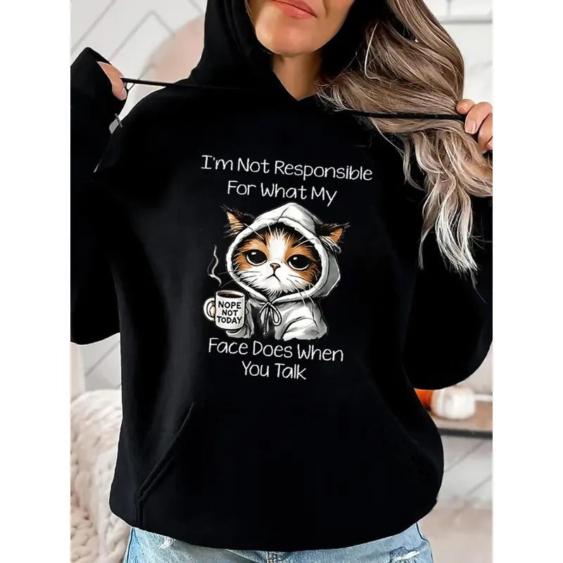 I'M Not Responsible Funny Casual Street Fleece Fabric - Adult & Kids T-Shirts, Sweatshirts & Hoodies apparel design preview 1