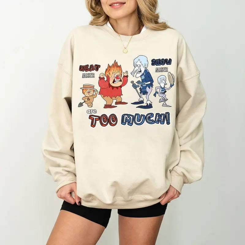 I'M Too Much Miser Brothers Heating Cooling Xmas - Adult & Kids T-Shirts, Sweatshirts & Hoodies apparel design preview 1