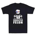 "I'M Voting Convicted Felon Funny Man Middle Finger - Adult & Kids T-Shirts, Sweatshirts & Hoodies apparel design preview 1