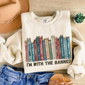 I'M Banned Book Lovers Librarian GJEQM - Adult & Kids T-Shirts, Sweatshirts & Hoodies apparel design preview 1