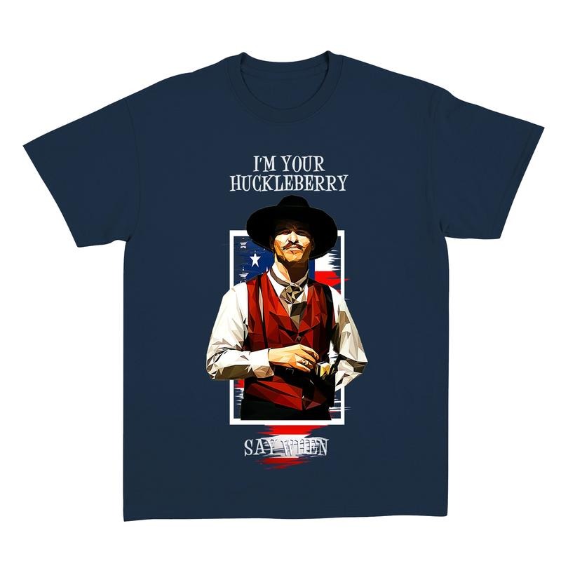 I'M Your Huckleberry Country Southern Tombstone - Adult & Kids T-Shirts, Sweatshirts & Hoodies apparel design preview 1