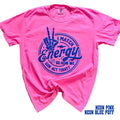 I Match Energy 3D Puff Embossed Neon Comfort Colors - Adult & Kids T-Shirts, Sweatshirts & Hoodies apparel design preview 1