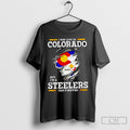 I May Live In Colorado But Im A Steelers Fan Forever - Adult & Kids T-Shirts, Sweatshirts & Hoodies apparel design preview 1