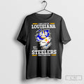 I May Live In Louisiana But Im A Steelers Fan Forever - Adult & Kids T-Shirts, Sweatshirts & Hoodies apparel design preview 1