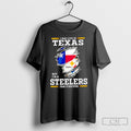 I May Live In Texas But Im A Steelers Fan Forever - Adult & Kids T-Shirts, Sweatshirts & Hoodies apparel design preview 1