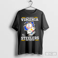 I May Live In Virginia But Im A Steelers Fan Forever - Adult & Kids T-Shirts, Sweatshirts & Hoodies apparel design preview 1