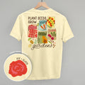 Plants Seeds Grow Gardens (Back Print) - Adult & Kids T-Shirts, Sweatshirts & Hoodies apparel design preview 1