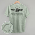 Wellness Club Black (Back Print) - Adult & Kids T-Shirts, Sweatshirts & Hoodies apparel design preview 1