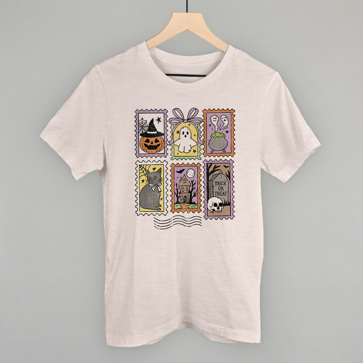 Spooky Postage Stamps - Adult & Kids T-Shirts, Sweatshirts & Hoodies apparel design preview 1