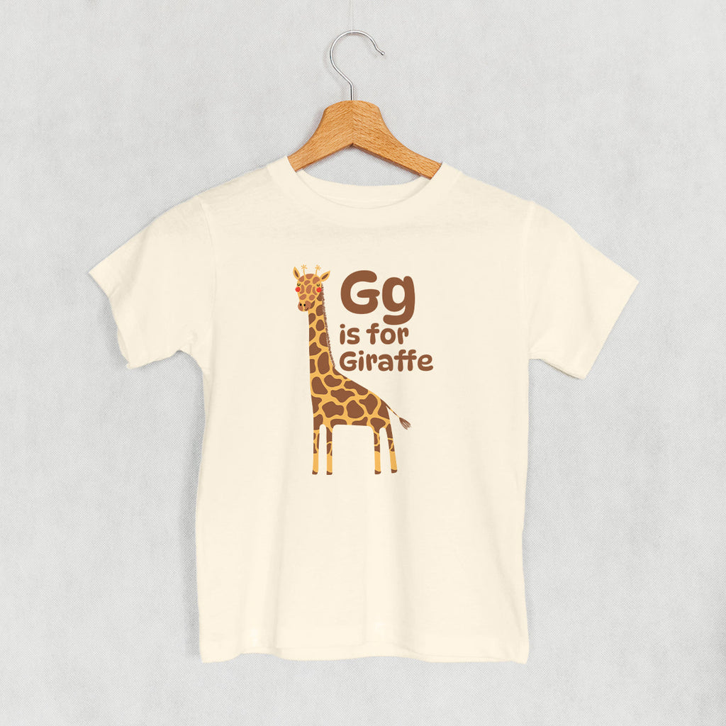 G Is Giraffe - Adult & Kids T-Shirts, Sweatshirts & Hoodies apparel design preview 1