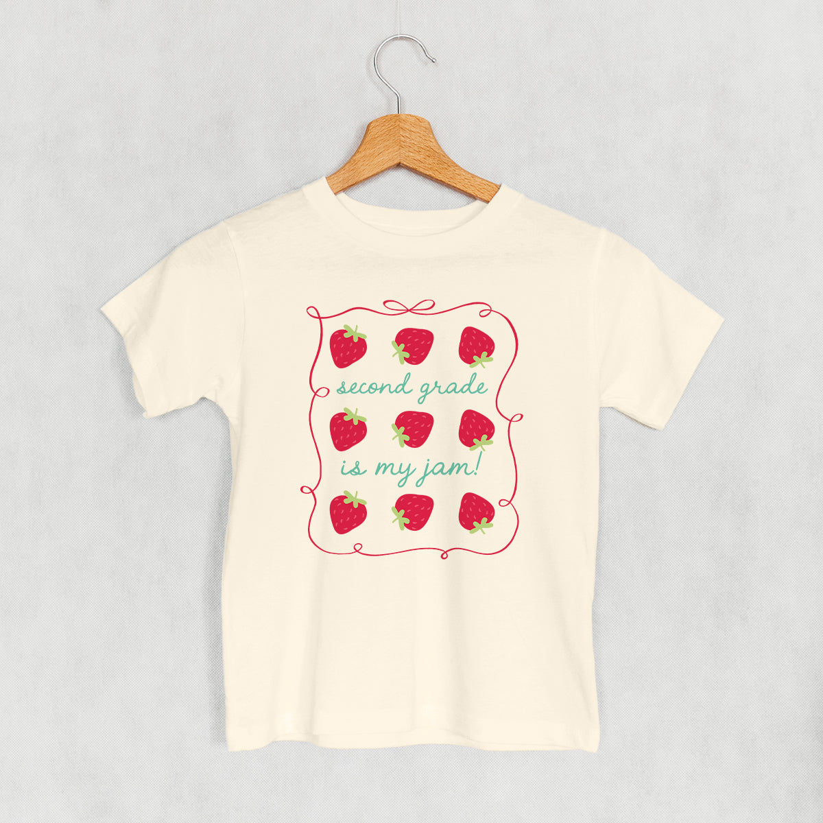 Second Grade Is My Jam - Adult & Kids T-Shirts, Sweatshirts & Hoodies apparel design preview 1