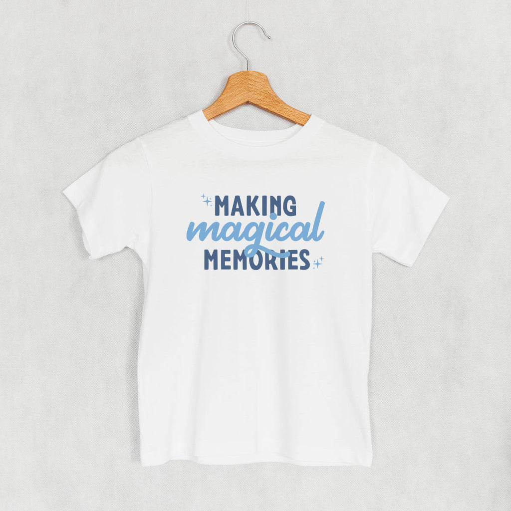 Making Magical Memories (Blue) - Adult & Kids T-Shirts, Sweatshirts & Hoodies apparel design preview 1