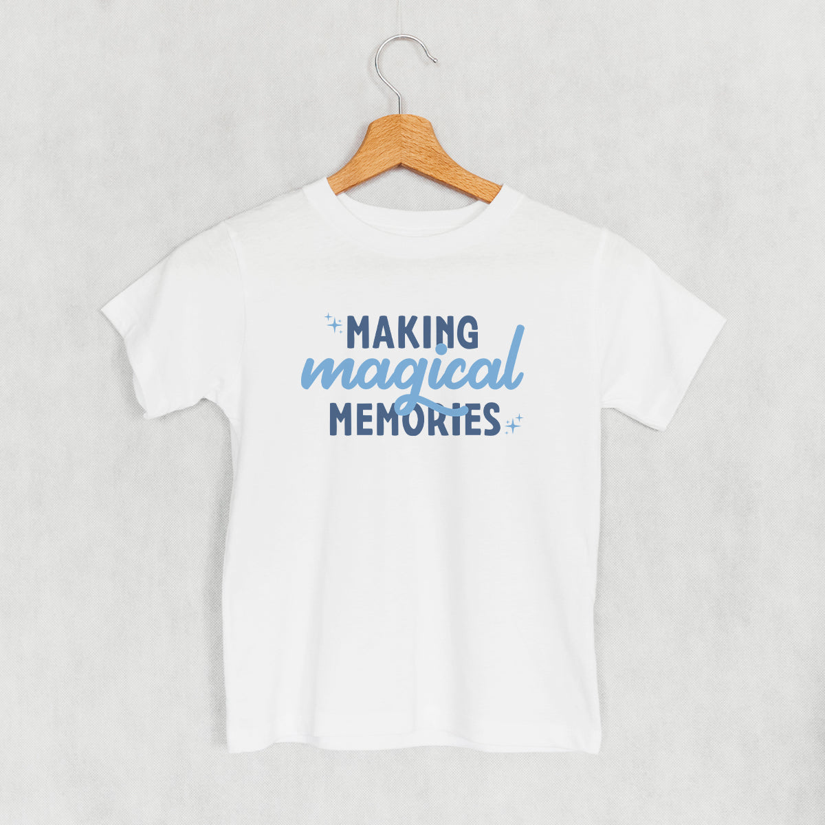 Making Magical Memories (Blue) - Adult & Kids T-Shirts, Sweatshirts & Hoodies apparel design preview 1