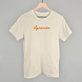 Syracuse Script - Adult & Kids T-Shirts, Sweatshirts & Hoodies apparel design preview 1