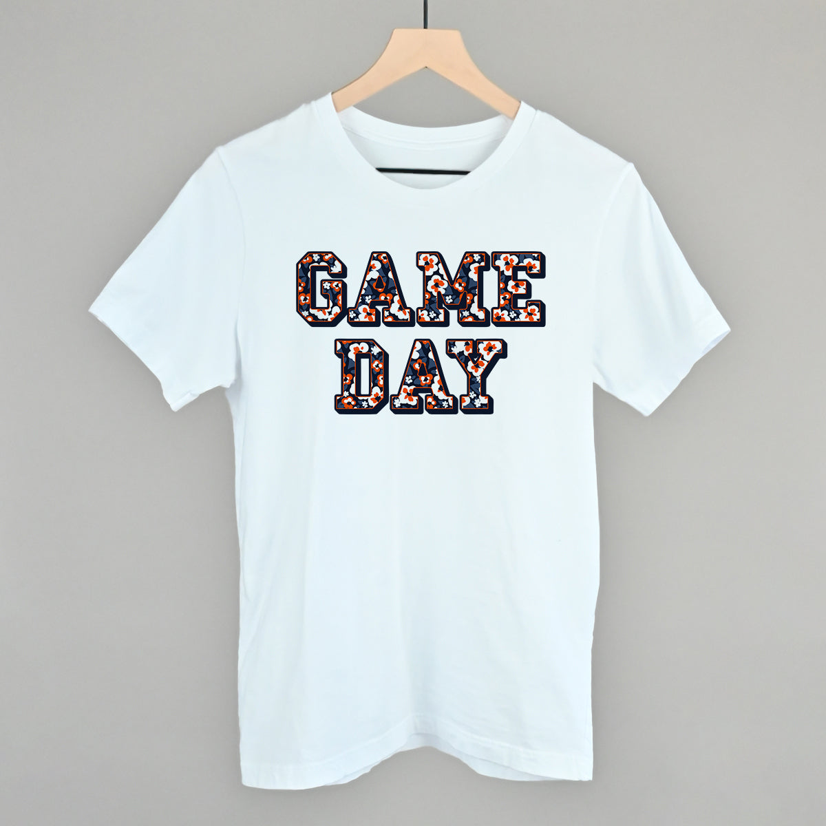Game Day Floral CHI - Adult & Kids T-Shirts, Sweatshirts & Hoodies apparel design preview 1