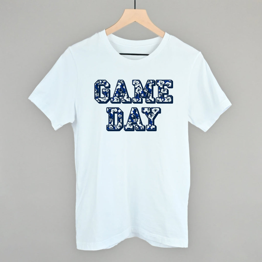 Game Day Floral DAL - Adult & Kids T-Shirts, Sweatshirts & Hoodies apparel design preview 1