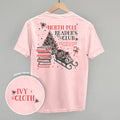 North Pole Reader'S Club (Back Print) - Adult & Kids T-Shirts, Sweatshirts & Hoodies apparel design preview 1
