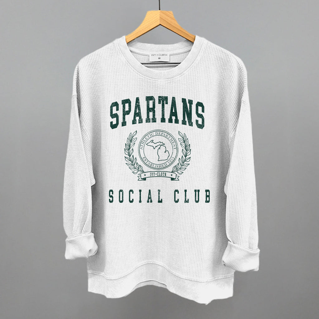 Spartans Social Club - Adult & Kids T-Shirts, Sweatshirts & Hoodies apparel design preview 1