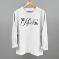Noel (Script Holly) - Adult & Kids T-Shirts, Sweatshirts & Hoodies apparel design preview 1