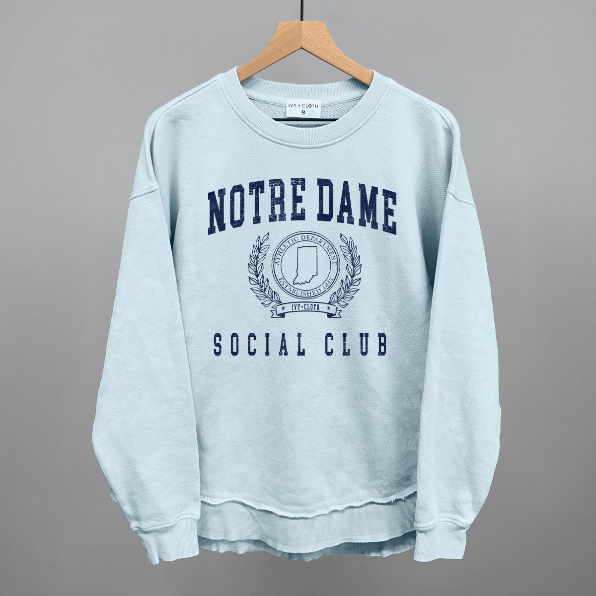 Notre Dame Social Club - Adult & Kids T-Shirts, Sweatshirts & Hoodies apparel design preview 1