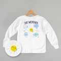 Weather Doodles Back Print) - Adult & Kids T-Shirts, Sweatshirts & Hoodies apparel design preview 1