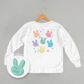 Pastel Bunny Bible Verses Back Print) - Adult & Kids T-Shirts, Sweatshirts & Hoodies apparel design preview 1