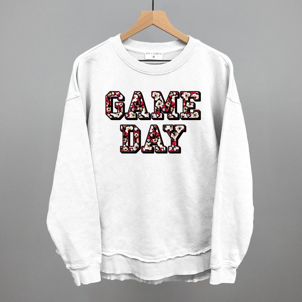 Game Day Floral SF - Adult & Kids T-Shirts, Sweatshirts & Hoodies apparel design preview 1