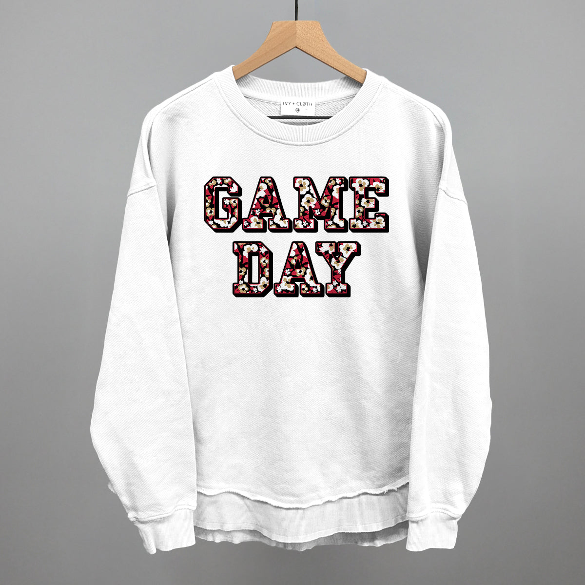 Game Day Floral SF - Adult & Kids T-Shirts, Sweatshirts & Hoodies apparel design preview 1