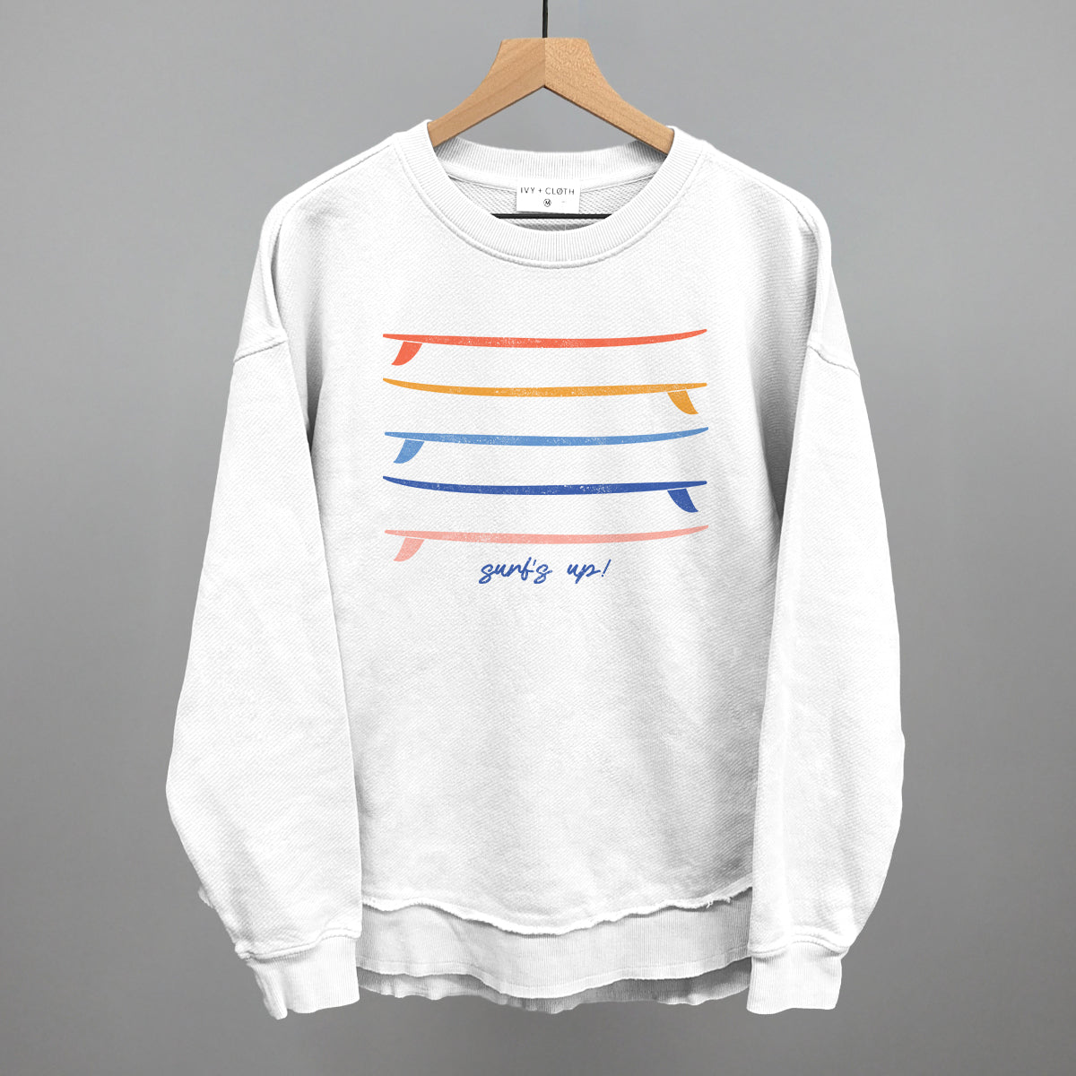 Surf'S Up Colorful Surfboards - Adult & Kids T-Shirts, Sweatshirts & Hoodies apparel design preview 1