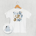 Pirate Shark Doodles Back Print) - Adult & Kids T-Shirts, Sweatshirts & Hoodies apparel design preview 1