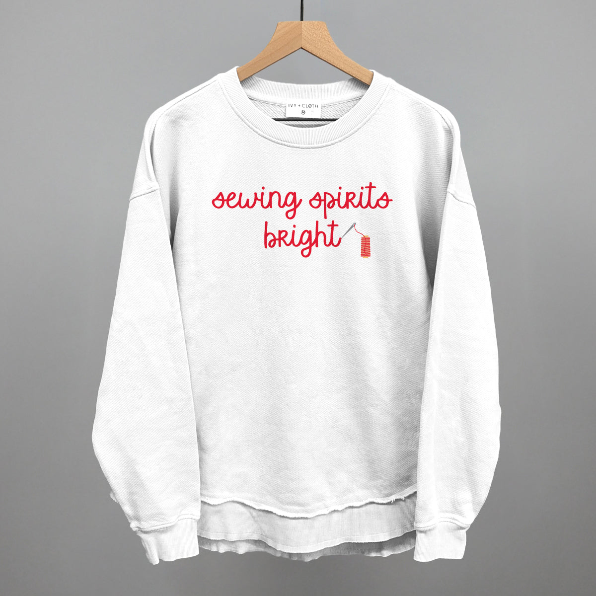 Sewing Spirits Bright - Adult & Kids T-Shirts, Sweatshirts & Hoodies apparel design preview 1