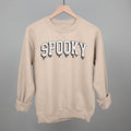 Spooky Dripping Collegiate Letters - Adult & Kids T-Shirts, Sweatshirts & Hoodies apparel design preview 1